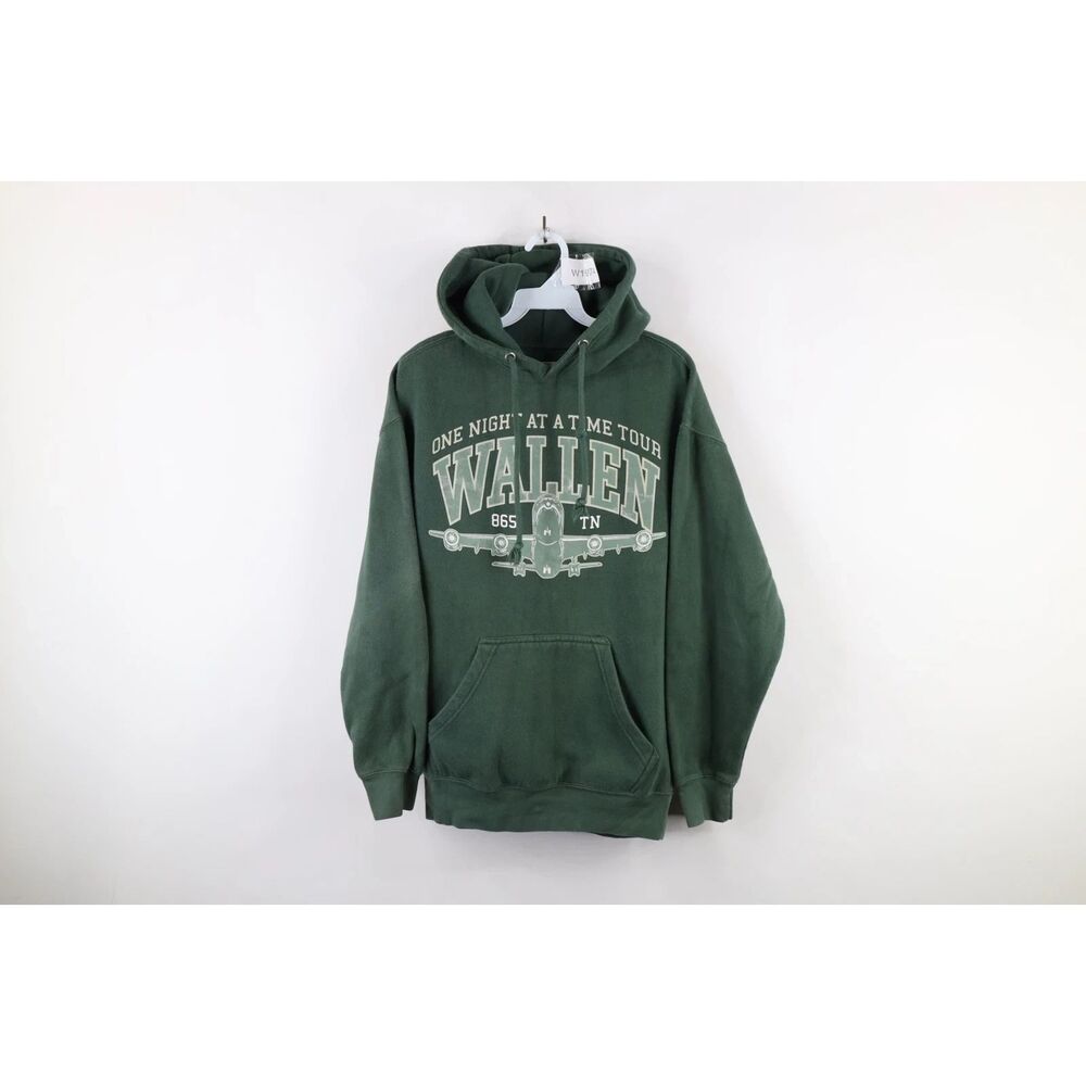 Morgan Wallen Mens L Official One Night At A Time Tour Band Hoodie